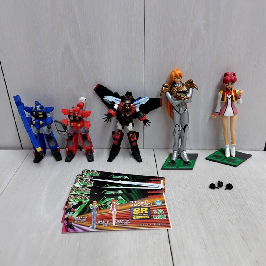 Amazon.co.jp: YUJIN SRシリーズ 勇者王 ガオガイガー 全5種